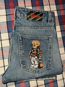 Polo logoed jeans