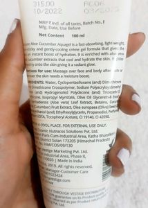 Assure Aloevera &amp; Cucumber Gel