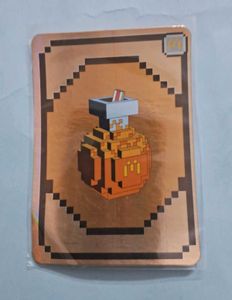 Minecraft McDonald's Card