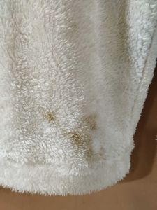 Cozy White Fuzzy Hoodie
