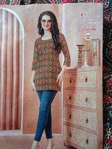 Best Short Kurti With One Said Pocket
