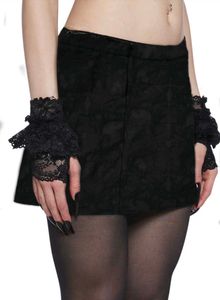 Raven's Kiss Goth Mini Skirt