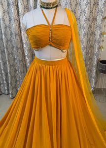 Beautiful Mustard Lehenga
