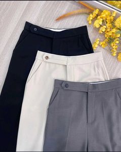 High-Waisted Trousers