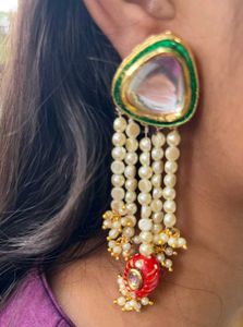Handmade Kundan Earrings