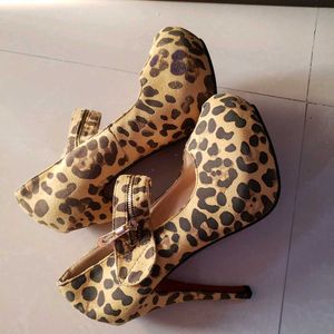 Leopard Print Heels