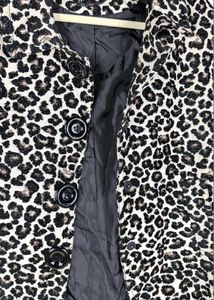 Vintage Animal LeopardPrint Coat/Blazer/Winterwear