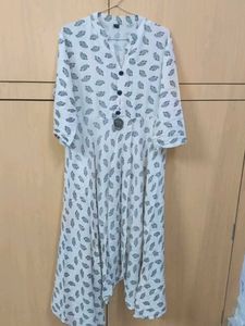 Front Slit Long Dress