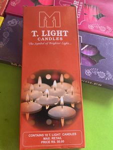 T. Light Candles For Diwali