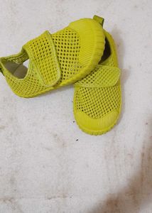 Cute Green Baby Shoes