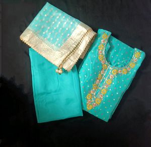 New Sea Green Color Suit Set For Women 💙💚💛🧡