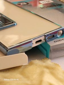 Electroplate Transparent Cover For Samsungs23Ultra