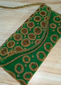 Ethnic embroidery sling bag