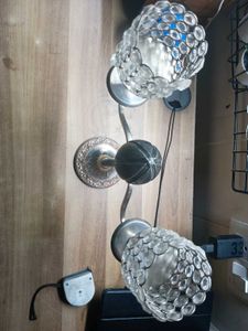 Silver Plated Crystal Candelabra