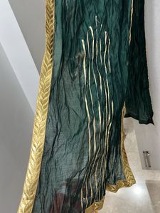 3 PCs Party Wear Long Flare Shahra Set For 40 Bust