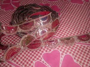 Sequin Trim Laces 18 Meter
