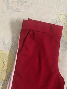 Red Co Ord Set