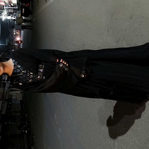 Elegant Black Embellished gown