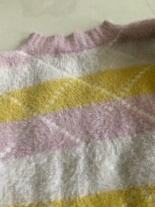 Fluffy Knit Sweaters - Set of 3