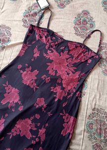 Bustier Bodycon Midi Dress(New With Tag)