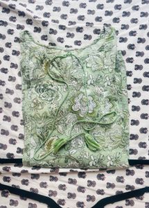 Short Floral Kurti
