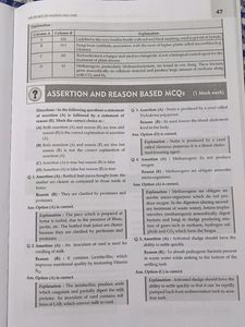 Oswaal CBSE MCQs Biology Class 12