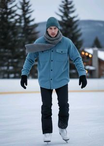 H&M Woollen Oversized Shirt