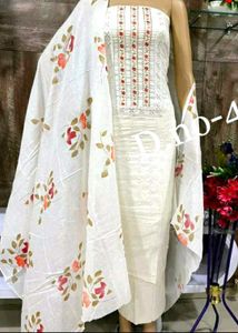 Tikki Work dress Material