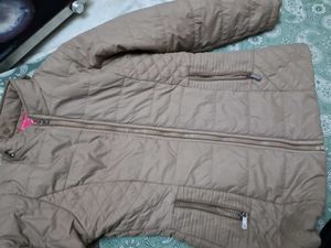 Beige Padded Jacket