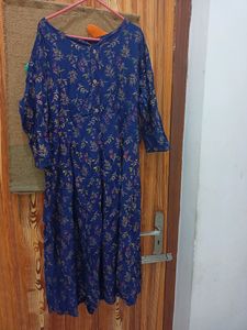 LONG BLUE KURTI
