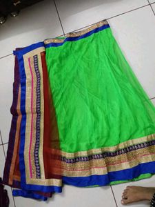 Colorful Embellished Lehenga Skirt