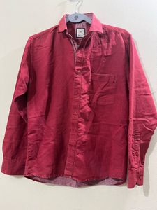Maroon Casual Shirt