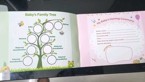 BABY MILESTONE BOOK