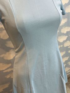 Light Blue Mini Skater Party Dress