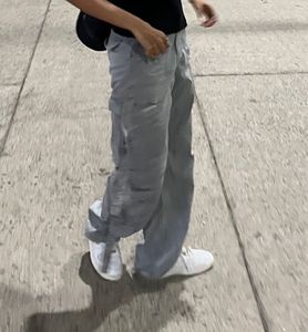 Bershka Grey Cargo Pants