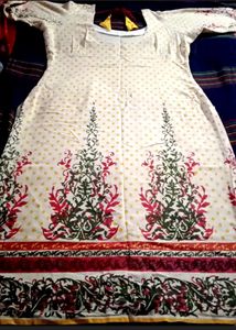 Beautiful Round Deep Neck Kurta