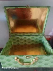 🟩New Green Colour Cardboard Storage Bo