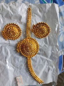🤩 Price Drop Gold Plated Choker Set