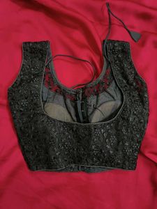 Stylish Black readymade blouse