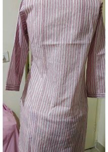 Striped Casual Kurta