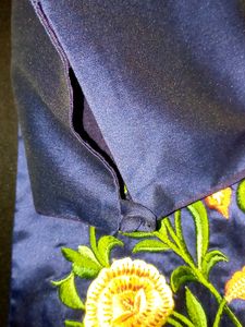 Floral Embroidered Kimono Jacket