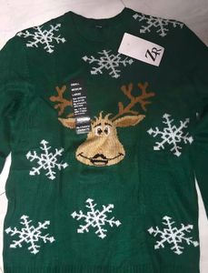 Fun Reindeer Christmas Sweater