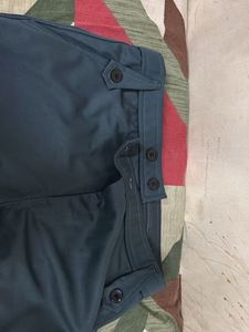 Blue Casual Pants
