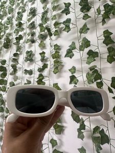 Trendy White Sunglasses