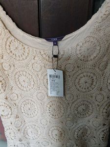 Crochet Detail Top - XL Size