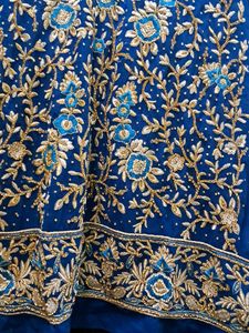 Elegant Blue Embroidered Kurta