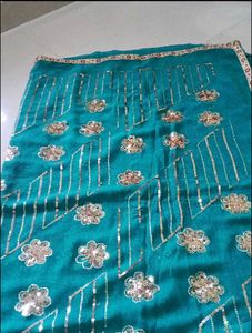 Green saree