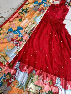 Red Lehanga Choli