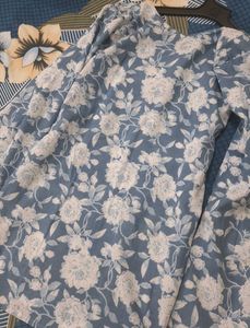 Floral Print Kurta