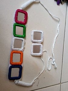 Mirror Work Necklace